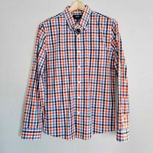 NWOT Jack Spade Mens Palmer Gingham Dobby Button Down Shirt Size Large